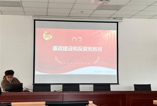 國聯研究院團支部組織警示教育集中學習1