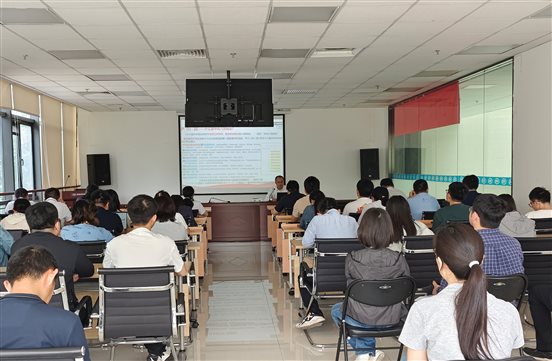 20250521國聯(lián)研究院黨委書記徐冉講授深入貫徹中央八項規(guī)定精神學(xué)習教育專題黨課1